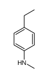 4-Ethyl-N-methylaniline Structure