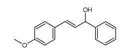 3-(4-methoxyphenyl)-1-phenyl-2-propen-1-ol结构式