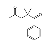 2,2-dimethyl-1-phenylpentane-1,4-dione Structure