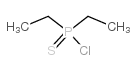 DIETHYLPHOSPHINOTHIOIC CHLORIDE Structure