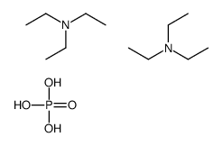 N,N-diethylethanamine,phosphoric acid结构式