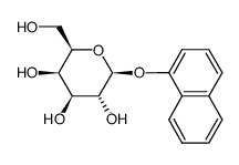1-NAPHTHYL-β-D-GALACTOPYRANOSIDE Structure