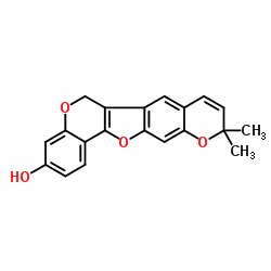 6A,11A-去氢块葛黄酮结构式