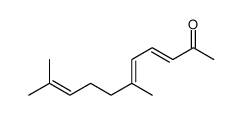 (3Z,5E)-6,10-dimethylundeca-3,5,9-trien-2-one Structure
