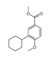 methyl 3-cyclohexyl-4-methoxybenzoate Structure