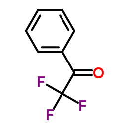 α,α,α-三氟苯乙酮结构式