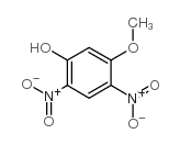 5-甲氧基-2,4-二硝基苯酚结构式