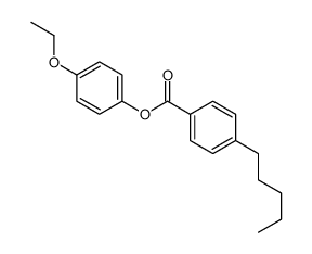(4-ethoxyphenyl) 4-pentylbenzoate Structure