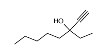 3-ethyl-oct-1-yn-3-ol结构式