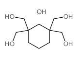 2,2,6,6-四羟甲基环己醇结构式