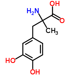 L-Methyldopa structure