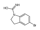 5-bromo-2,3-dihydroindole-1-carboxamide Structure