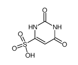 2,6-dioxo-1,2,3,6-tetrahydro-pyrimidine-4-sulfonic acid结构式