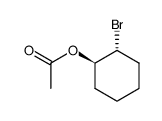 (±)-trans-2-bromocyclohexyl acetate Structure