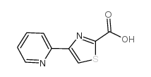 4-(2-吡啶基)-噻唑-2-羧酸结构式