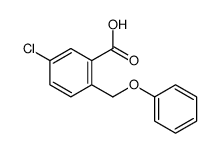 5-chloro-2-(phenoxymethyl)benzoic acid Structure