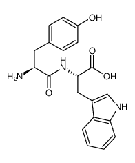 Tyrosyltryptophan结构式