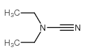 Cyanamide, diethyl- Structure