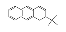 2-t-butyl-1,2-dihydroanthracene结构式