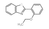 Benzothiazole,2-(2-ethoxyphenyl)-结构式