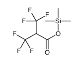 trimethylsilyl 3,3,3-trifluoro-2-(trifluoromethyl)propanoate结构式