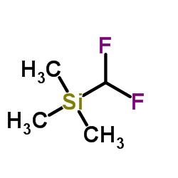 (二氟甲基)三甲基硅烷结构式