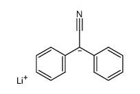 diphenylacetonitrie lithium salt Structure