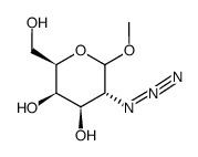 methyl 2-azido-2-deoxy-α/β-D-galactopyranoside Structure