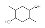2,5-dimethyl-cyclohexane-1,4-diol Structure