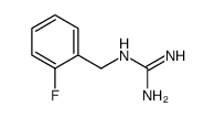 (2-FLUOROBENZYL)GUANIDINE Structure