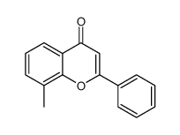8-甲基黄酮结构式