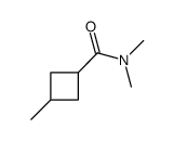 Cyclobutanecarboxamide, N,N,3-trimethyl- (7CI,9CI) Structure