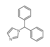 1-二苯甲基-1H-咪唑结构式
