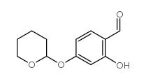 4-四氢吡喃氧基-2-羟基苯甲醛结构式