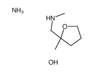 ammonium tetrahydro-N,2-dimethylfurfurylammonium sulphate Structure