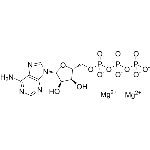 腺苷5′-三磷酸镁盐结构式