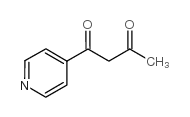 1-(4-吡啶基)-1,3-丁二酮结构式