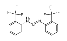 1,3-bis-(2-trifluoromethyl-phenyl)-triazene结构式