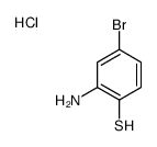2-amino-4-bromobenzenethiol,hydrochloride结构式