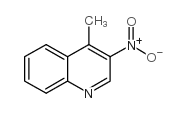 4-甲基-3-硝基喹啉结构式