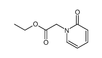 (2-oxo-2H-pyridin-1-yl)-acetic acid ethyl ester结构式