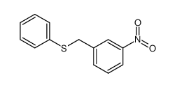 3-nitrobenzyl phenyl sulfide结构式