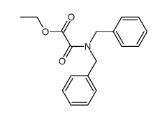 ethyl 2-(dibenzylamino)-2-oxoacetate结构式