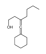 3-(cyclohexylidenemethylidene)heptan-1-ol结构式