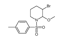 3-bromo-2-methoxy-1-(4-methylphenyl)sulfonylpiperidine Structure