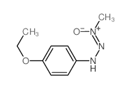1-Triazene,3-(4-ethoxyphenyl)-1-methyl-, 1-oxide结构式