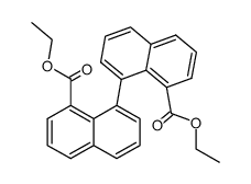 [1,1']binaphthyl-8,8'-dicarboxylic acid diethyl ester结构式