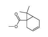 methyl 7,7-dimethylbicyclo(4,1,0)hept-3-ene-1-carboxylate结构式