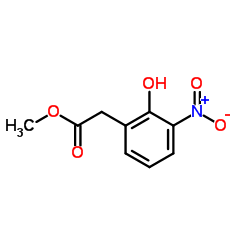 Methyl (2-hydroxy-3-nitrophenyl)acetate Structure