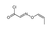 2-prop-1-enoxyiminoacetyl chloride结构式